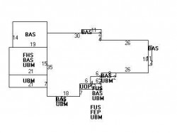 188 Franklin St, Newton MA 02458-2415 floor plan