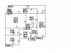 1094 Walnut St, Newton MA 02461-1264 floor plan