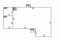 80 Deborah Rd, Newton MA 02459-2838 floor plan