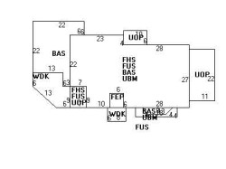 223 Grant Ave, Newton MA 02459-2013 floor plan