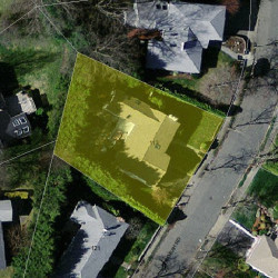 113 Deborah Rd, Newton MA 02459-2866 aerial view