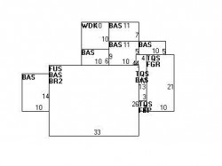 11 Langdon St, Newton MA 02458-1802 floor plan