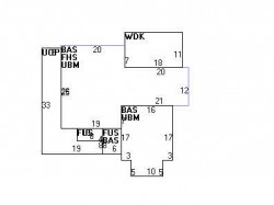 130 Waban St, Newton MA 02458-1413 floor plan