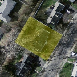 49 Truman Rd, Newton MA 02459-2639 aerial view