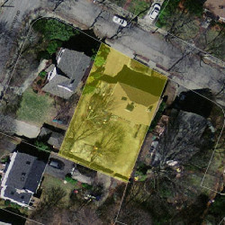 64 Allerton Rd, Newton MA 02459-2418 aerial view