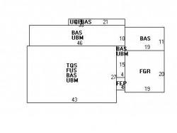 12 Evelyn Rd, Newton MA 02468-1217 floor plan