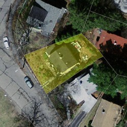 81 Islington Rd, Newton MA 02466-1009 aerial view