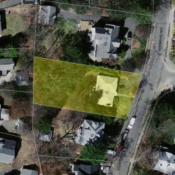 31 Kenwood Ave, Newton MA 02459-1421 aerial view
