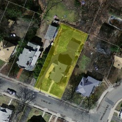 7 Orris St, Newton MA  02466-1313 aerial view