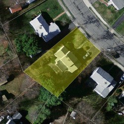 42 Mccarthy Rd, Newton MA 02459-3505 aerial view