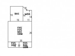 19 Elmore St, Newton MA  02459-1118 floor plan