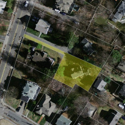 68 Waverley Ave, Newton MA 02458-2135 aerial view