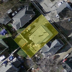 33 Cook St, Newton MA  02458-1311 aerial view