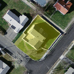 51 Van Wart Path, Newton MA  02459-3720 aerial view