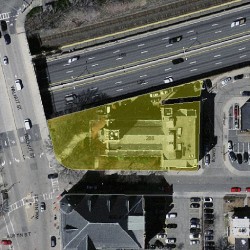 288 Walnut St, Newton MA 02460-1948 aerial view