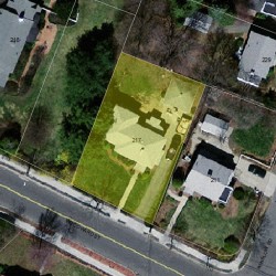 217 Woodward St, Newton MA 02468-2029 aerial view