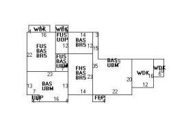 229 Winchester St, Newton MA 02461-2041 floor plan