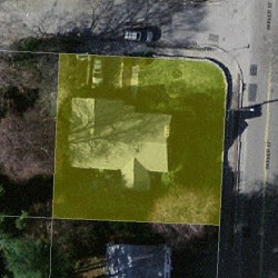 6 Stearns St, Newton MA  02459-2442 aerial view