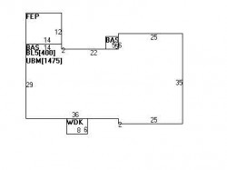 19 Helene Rd, Newton MA 02468-1024 floor plan
