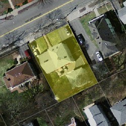 732 Watertown St, Newton MA 02460-1354 aerial view
