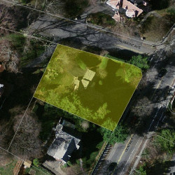 655 Centre St, Newton MA  02458-2341 aerial view