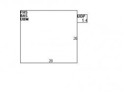 24 Waban St, Newton MA 02458-1522 floor plan