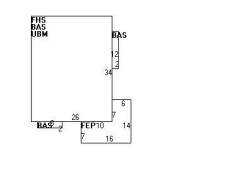 60 Tolman St, Newton MA  02465-1020 floor plan