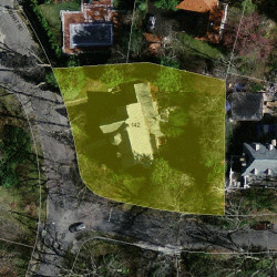 142 Hobart Rd, Newton MA 02459 aerial view