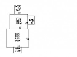 274 Otis St, Newton MA 02465-2532 floor plan