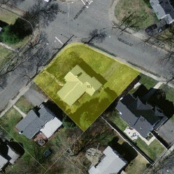 103 Fessenden St, Newton MA 02460-1119 aerial view