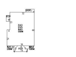 84 Crescent St, Newton MA 02466-2510 floor plan