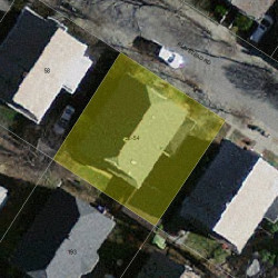 54 Playstead Rd, Newton MA  02458-2125 aerial view