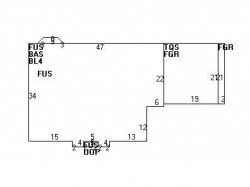29 Wheeler Rd, Newton MA  02459-2619 floor plan
