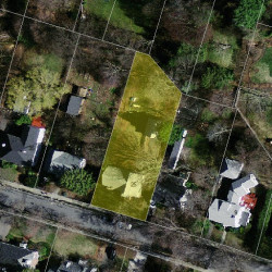 25 Cotton St, Newton MA 02458-2619 aerial view