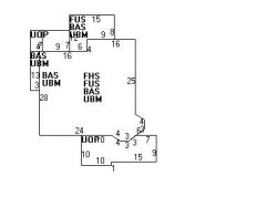 1495 Centre St, Newton MA 02461-1200 floor plan