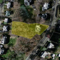 37 Grant Ave, Newton MA 02459-1308 aerial view