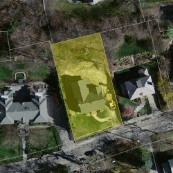 42 Huntington Rd, Newton MA 02458-2417 aerial view