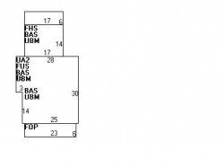 196 Melrose St, Newton MA 02466-1111 floor plan
