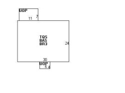 11 Talbot St, Newton MA  02465-1617 floor plan