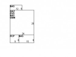 176 Melrose St, Newton MA  02466-1111 floor plan