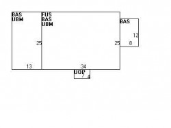 61 Upham St, Newton MA  02465-1546 floor plan
