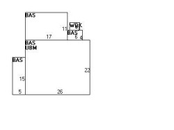 350 Winchester St, Newton MA  02461-2051 floor plan