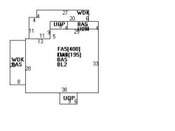 43 Woodcliff Rd, Newton MA  02461-1822 floor plan