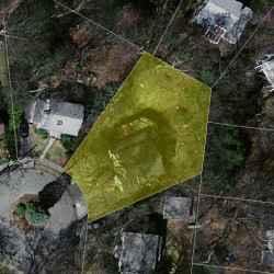 24 Solon St, Newton MA 02461-1827 aerial view