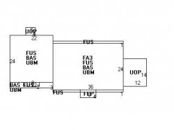 112 Bullough Park, Newton MA  02460-2440 floor plan