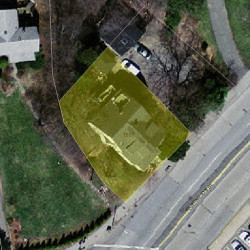 1537 Washington St, Newton MA 02465-2220 aerial view