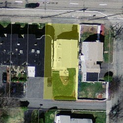 672 Boylston St, Newton MA 02459-2680 aerial view