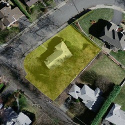 9 Nardell Rd, Newton MA  02459-2822 aerial view