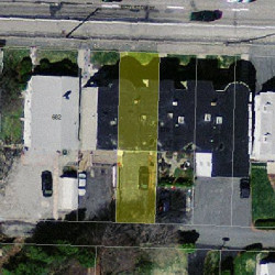 678 Boylston St, Newton MA 02459-2680 aerial view