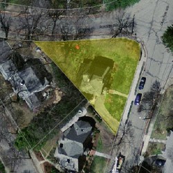 189 Carlton Rd, Newton MA 02468-1825 aerial view